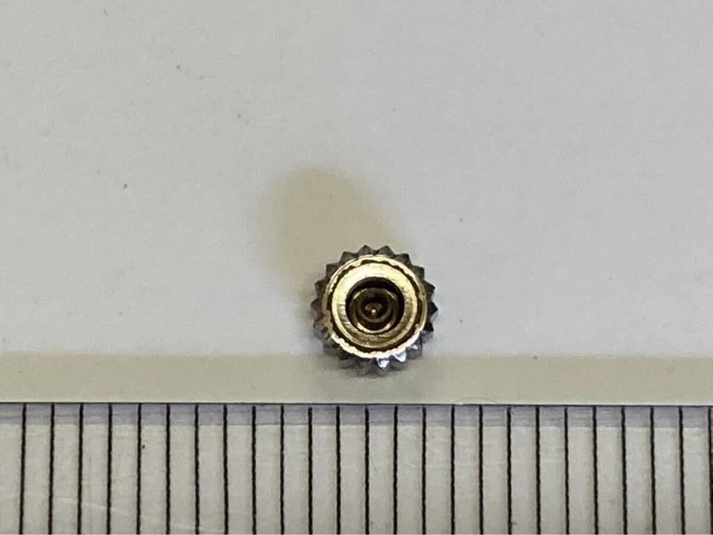 CITIZEN mechanical stainless 506-105 (2 pieces), parts, watch, Ace, steel, silver, 553-105