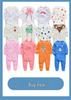 Newborn Baby Boys Long Sleeve 3-Piece Set for Autumn/Winter, 0-1 Year Bodysuit