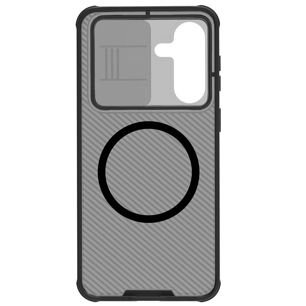 Nillkin Case for Samsung Galaxy A57 5G, CamShield Pro Magnetic, for MagSafe, Transparent / Black