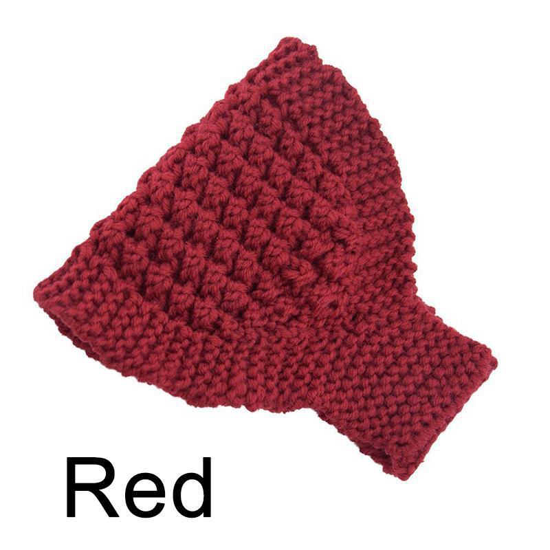 Mode Herbst Winter Damen Warmes Stirnband Gestrickte Elastische Haarbänder Kopfwickel Haaraccessoires für Dame Turban