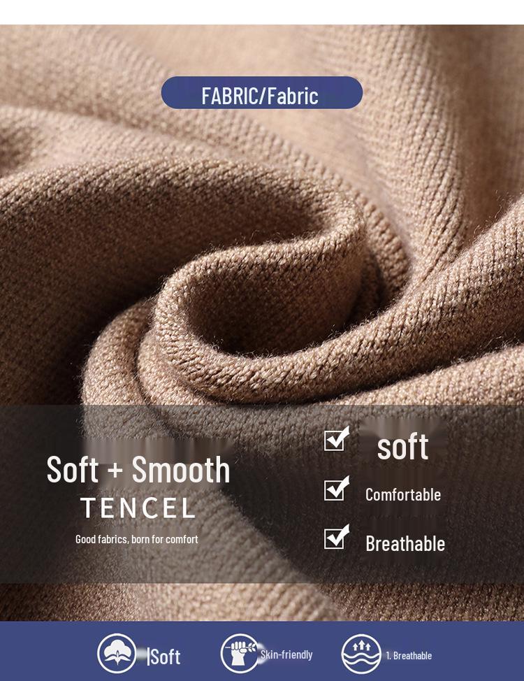 Men's Slim Fit Long Sleeve Knitted Cardigan - Spring/Autumn Casual Businesswear