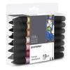 Feutres - WINSOR & NEWTON - ProMarker 12+1 - Manga Steampunk - Non Toxiques - Mixte