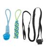 Interactive Dog Toy Spring Rope Dogs Outdoor and Indoor Hanging Pull Rope Ball Bite Resistant Chew Toys Training Pet Accessories