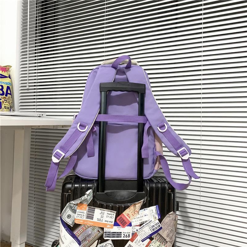 Schultasche Mittelschule Mädchen neu hoher Wert große Kapazität Mittelschule Grundschüler High-School-Schüler Rucksack