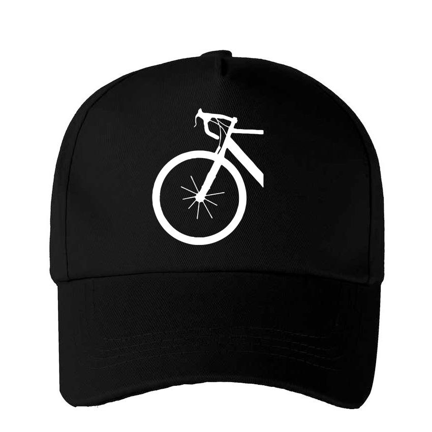 Mountain Bike Heartbeat Funny Black Cap Solid Color Baseball Cap Snapback Caps Casquette Hats Hip Hop Dad Hats Men Women Unisex
