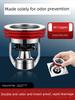 All-Copper Floor Drain Deodorizer, Universal Anti-Odor Device for Bathroom, Inner Core Anti-Backflow Valve, Anti-Odor Gadget for Drain Pipes, Sealing