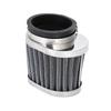IBUKI-STYLE CB400F Air Filter, 2.0 inches (50 mm), Black, Universal Oval Power , Aluminum