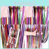 Colorful 2 Meter Rainbow Streamer Curtain Perfect For Birthday Party And Wedding Decorations