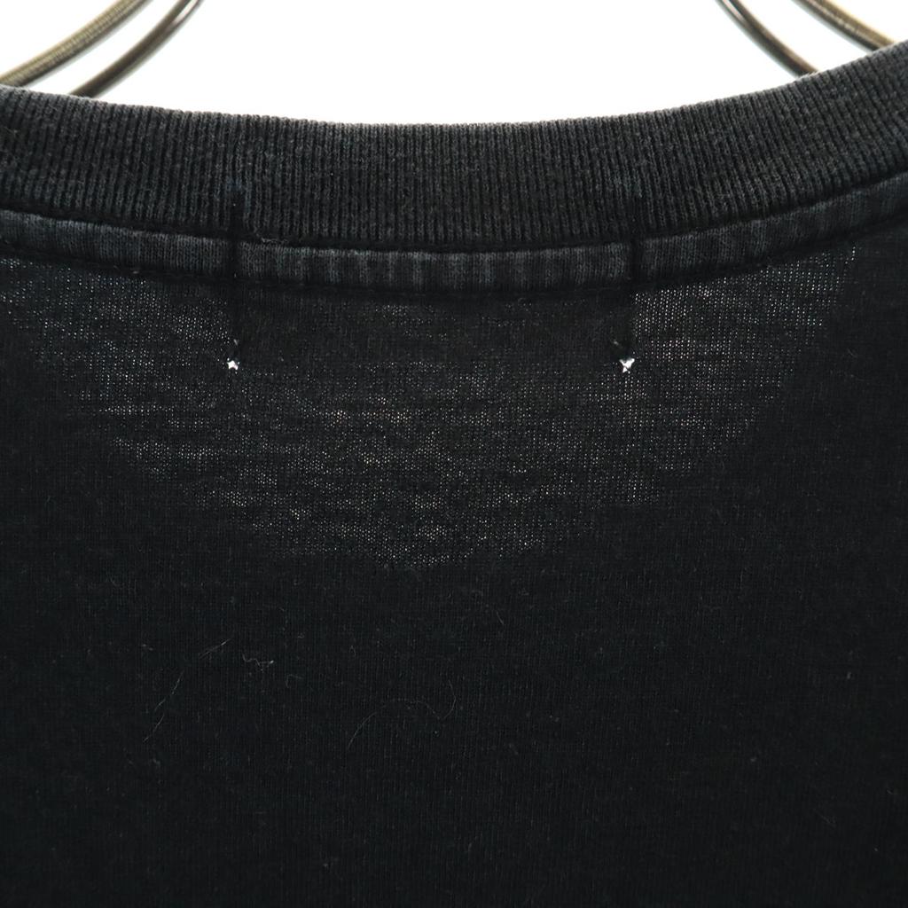 A BATHING APE shark print Short sleeve T-shirt M black 10th anniversary Men's Used