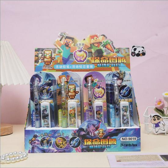 Cartoon Cute Dog Mechanical Pencil Set - Children s No-Sharpen Pencils, Perfect Student Gift Stationery