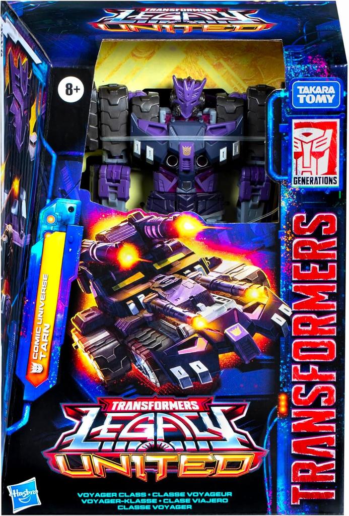 Transformers Generations 2024 Legacy United Voyager Class Comic Universe Turn Hasbro TF LEGACY UNITED Voy TARN [Used]