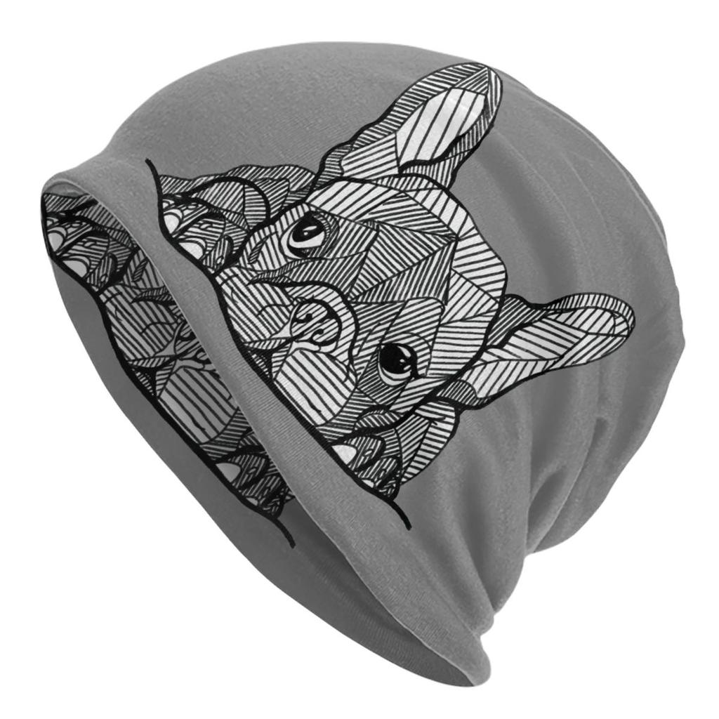 Custom Peeking Dog Jack Russell Terrier Bonnet Hats Street Knit Hat For Women Unisex Autumn Winter Pet Animal Skullies Beanies Caps