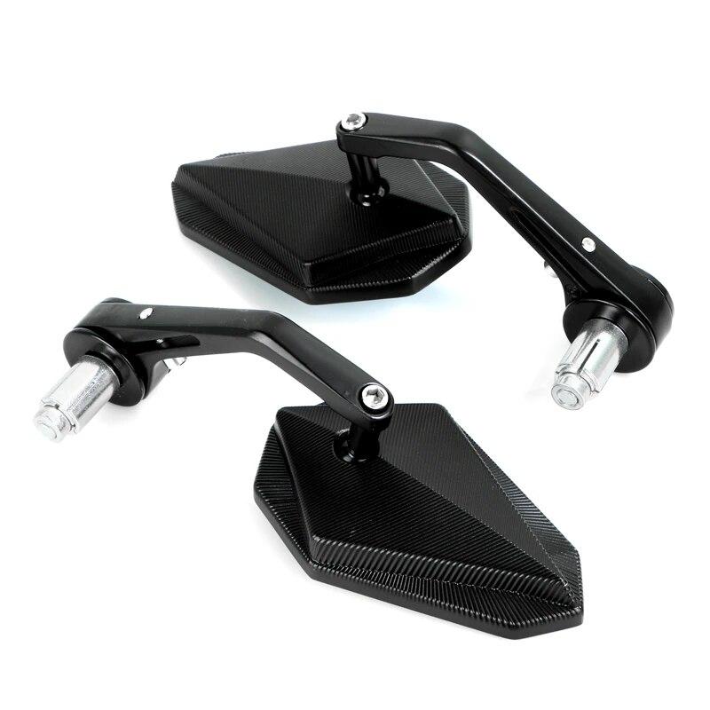 Oglinzi retrovizoare universale pentru motociclete Oglinda retrovizoare cu capătul barei de mâner pentru Yamaha MT07 FZ07 FZ09 MT09 MT-07 MT-09 Tracer