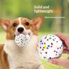 1Pcs Non Squeak Interactive Puppy Toy Bite Resistant Solid Dog Ball Toys High Elasticity E-Tpu Pet Chew Ball Toy