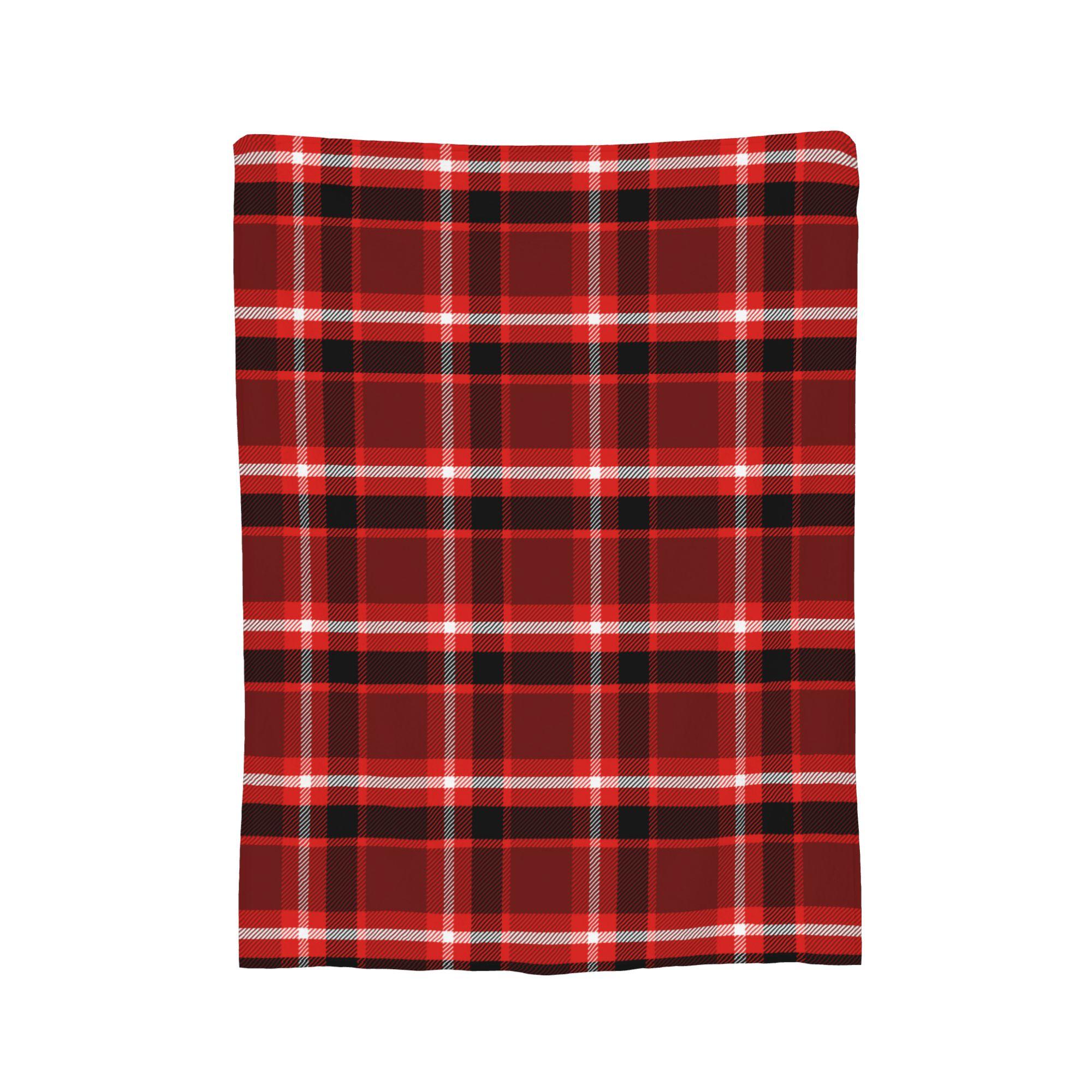 

Christmas Red Check Tartan Plaid Blankets Flannel Winter Breathable Super Warm Throw Blankets for Bed Bedroom Rug Piece 30x40in