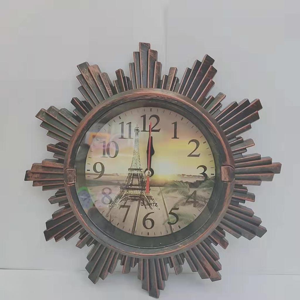 Retro small wall clock 25CM European and American retro wall clock
