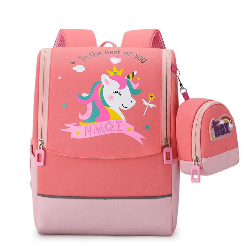 Versatile And Cute Kids Backpack With Cartoon Patterns Ideal For Preschool And Primary School Use