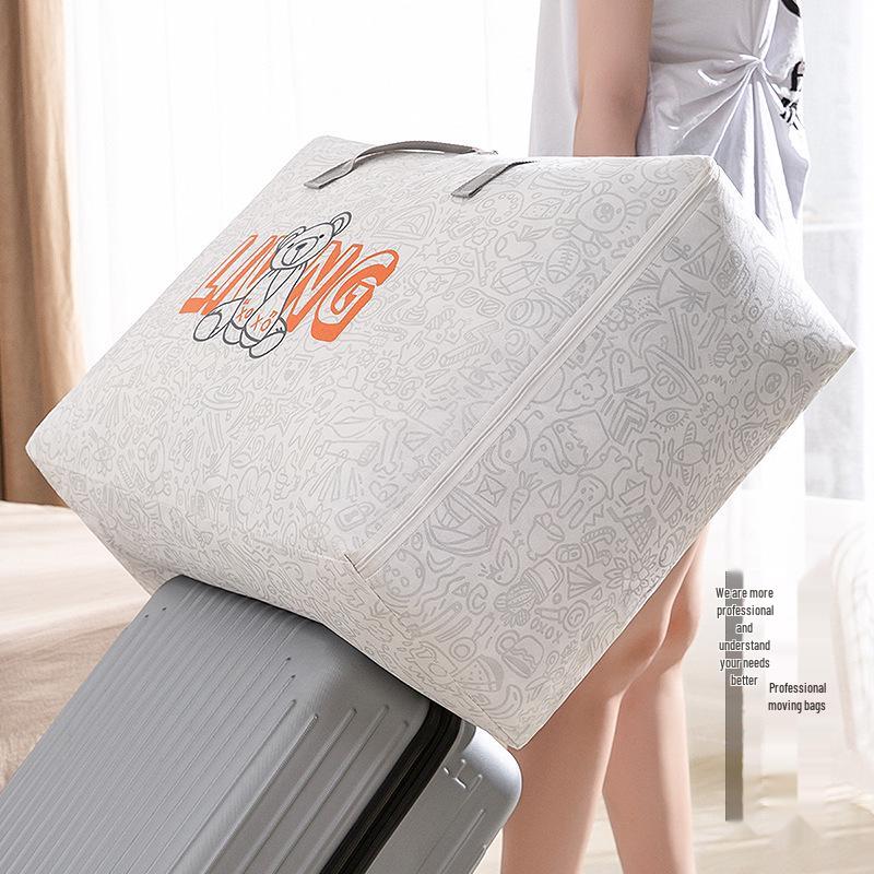 Large Capacity Woven Storage Bag for Travel & Home