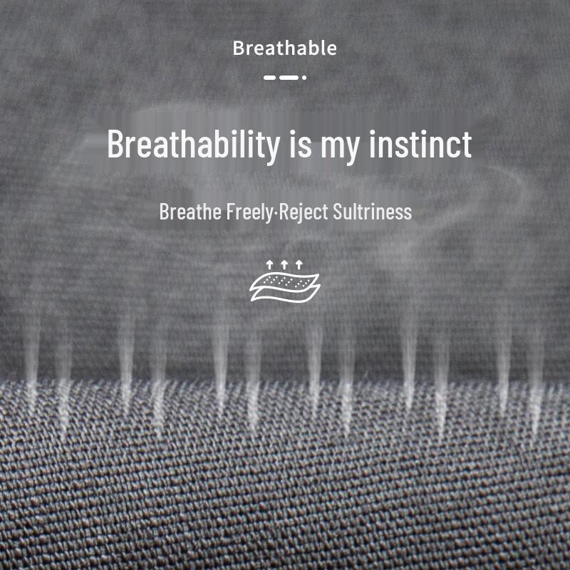 MONTAGUT Men's Spring/Summer Cool & Breathable Straight Leg Casual Pants