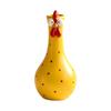 Decorative Long Neck Chicken Vase Resin Figurine Home Office Desk Sculpture Ornament