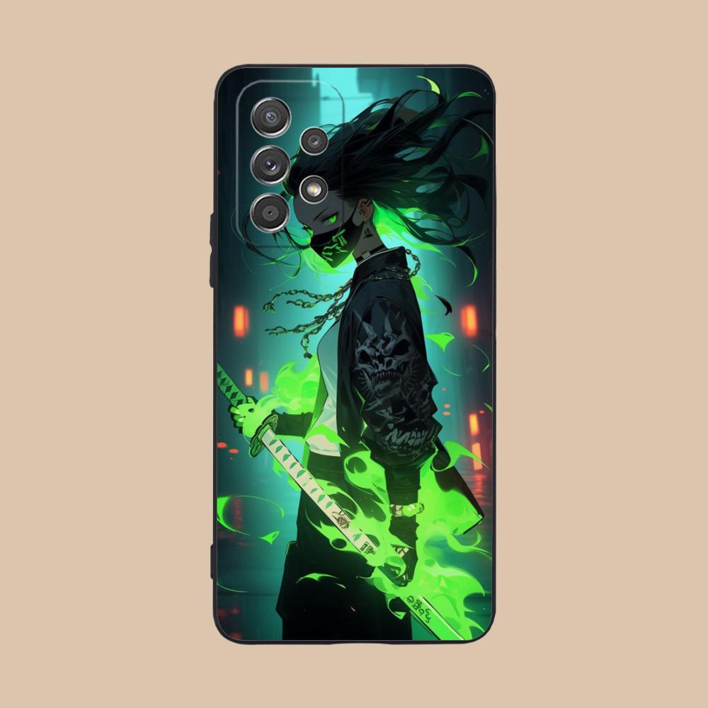 

Anime Girl Mobile Phone Case for Samsung Galaxy A56 55 54 53 52 51 36 35 34 23 16 15 5G Colorful Cover Cellphones Pretty Galaxy A16