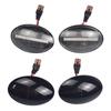 2pcs LED Dynamic Side Marker Turn Signal Light For Opel Corsa B C Astra F Combo B C Meriva Sequential Blinker