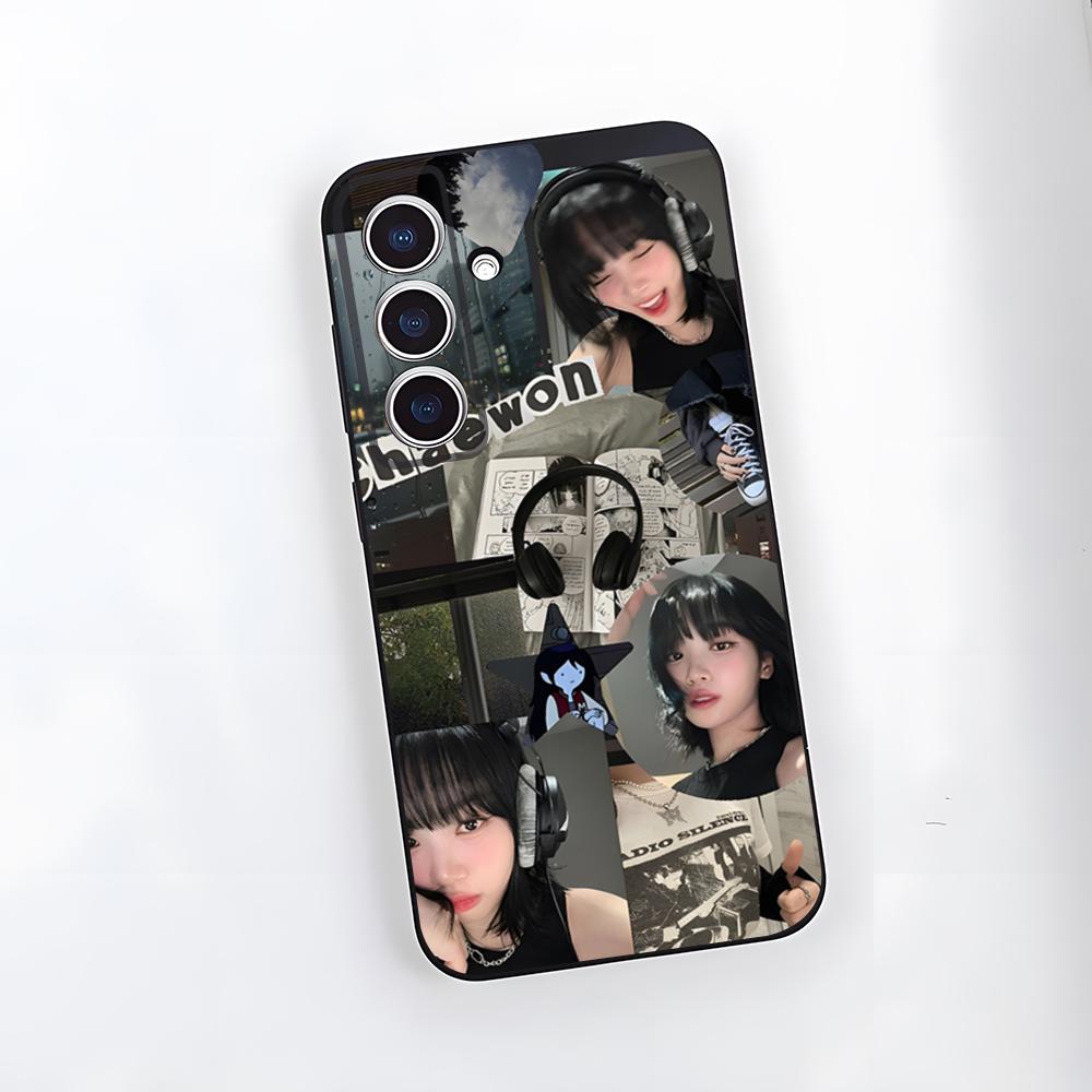 Singer Kim C- Chaewon Phone Case For Samsung S26 S25 Plus S20 S20 Plus S22 Ultra S23 FE S21 Plus S21 Ultra Soft Cover