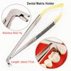 Suporte de matriz dentária Fórceps Matrizes ortodônticas dentárias Fórceps Matrizes de colocação Ponta de pinça com T/C ou instrumento cirúrgico de dentista de aço inoxidável