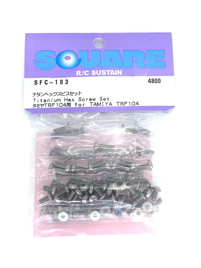 Tamiya TRF104 Titanium Hex Screw Set SFC-163