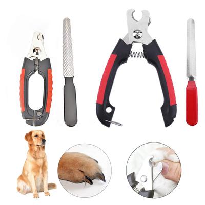 Pet Cat Dog Nail Clipper Cutter With Sickle Stainless Steel Grooming Scissors Clippers for Animals Pet Claws Dog Supplies