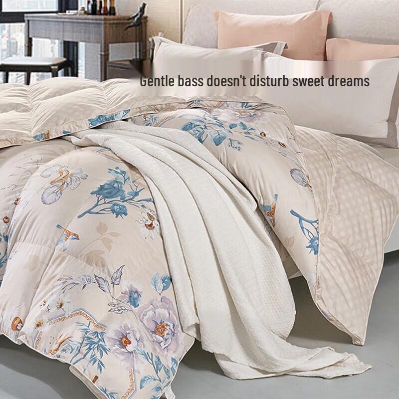 Fuanna Drunken Linglong 95% Grey Goose Down Winter Quilt