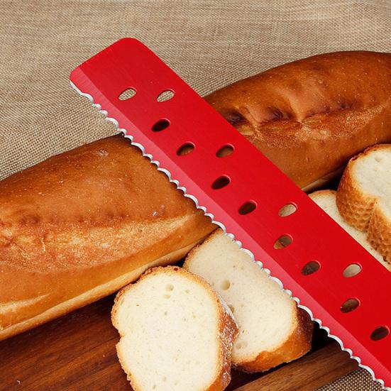 Coltello per Anguria con Custodia, Taglierino Dentato in Acciaio Inossidabile per Tagliare Anguria Pane Torta Formaggio, Strumento Multiuso per Cucina e Pasticceria