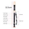 Adjustable Abs Non-Toxic Eight Hole Flute 8-Hole Soprano Recorder Clarinet