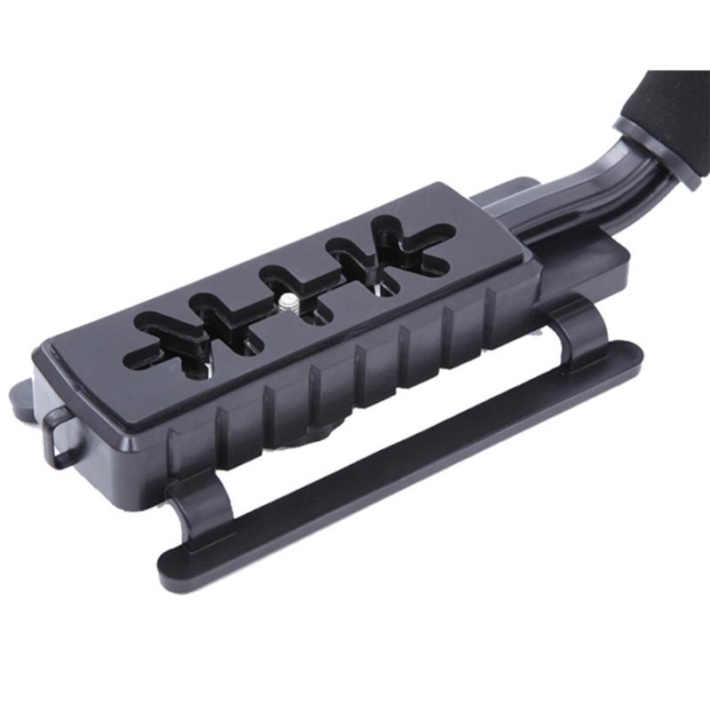 Camera Smartphone Stabilizer Foldable Handle Grip Handheld Video Rig Compatibility with All Action Camera Camcorder 4K