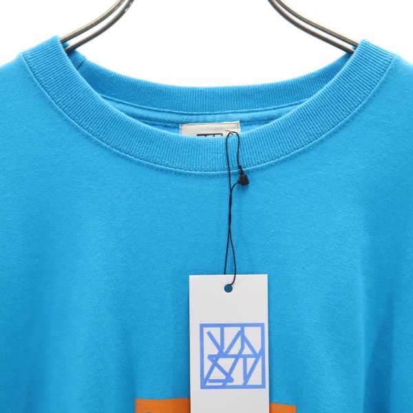 unused VAST222 19ss made in Japan Print Long sleeve sweat trainer Men's Used