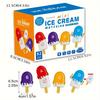 Matching Letters Ice Cream Toy Alphabet Match Uppercase Lowercase Color Cognitive Pairing Game Education Learning For Boy Girl
