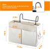 Student Dorm Storage Basket Hanging Storage Bag Bedside Storage Rack Wall-mounted Storage Basket for Keys Water Cups Charger Etc