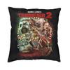 Custom Nordic Style Clown Happy Holliday Halloween Terrifiers Throw Pillow Case Home Decor Cushion Cover 45x45cm Pillowcover