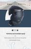 Universal All-Season Electric Helmet with Anti-Fog & Warmth, Dual Visors, for Men & Women