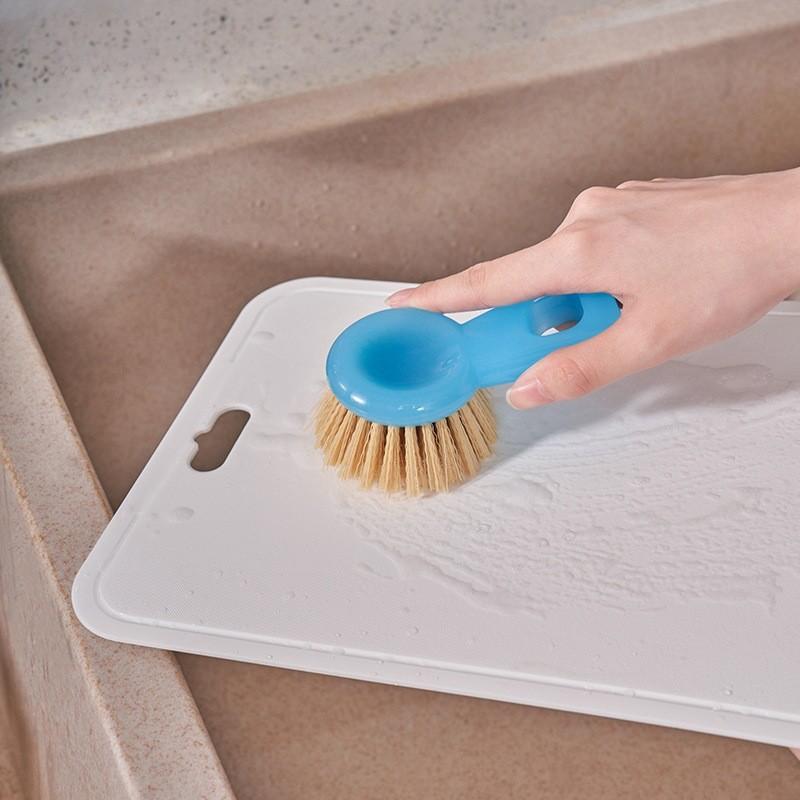 Kitchen Brush Pot With Durable Pp Nylon Handle For Easy Cleaning