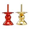 2 Piece Rusts Resistant Ritual Candle Holders Religious Candlesticks for Buddhist Altars Decorative Worship Essential