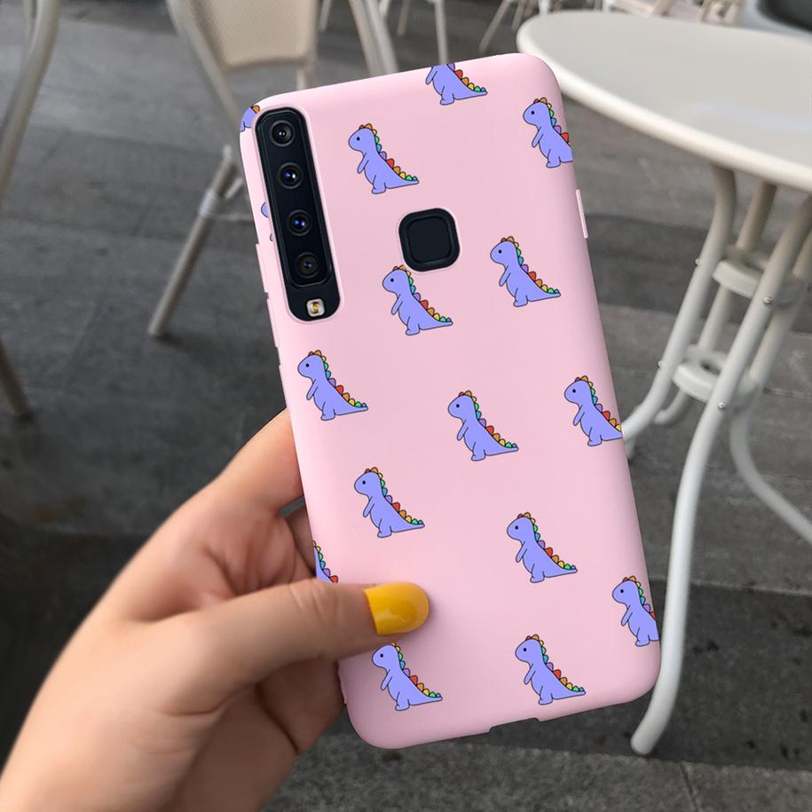 Für Samsung Galaxy A9 2018 A9s Hülle Mode Leopard Blume Handyhülle Für Samsung A9 2018 SM-A920F/DS Weiches Silikon Funda Coque