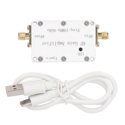 RF Module 30dB 10MHz 6GHz SMA Female Interface Aluminum Alloy Casing Receiver Module