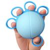Five Finger Grip Strength Exerciser Sponge Ball Silicone Grip Ring Portable Finger Strength Trainer Grip Ball Tool