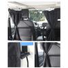 2Pcs Partition Seat Curtain Taxi Sunshade Car Removable Car Sunscreen for