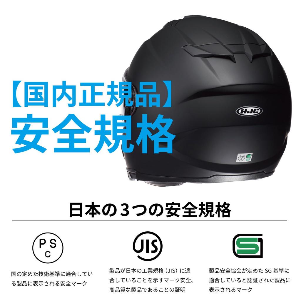 HJC HELMETS Jet Open Face Motorcycle Helmet with Sun Visor and Internal for HJH276 Orange Size L Built-in Ventilation, i31/Reno, (MC7), (58-59cm)