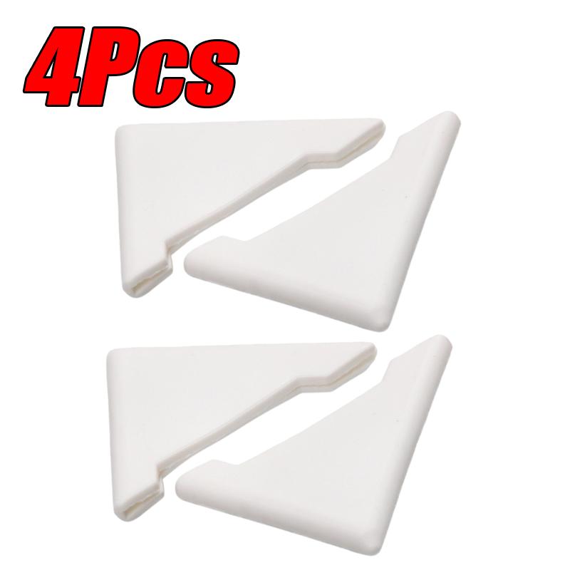 4Pcs Car Door Corner Protective Cover Door Scratch Protector Silicone Anti-collision Covers Door Corner Guard Auto Accessories
