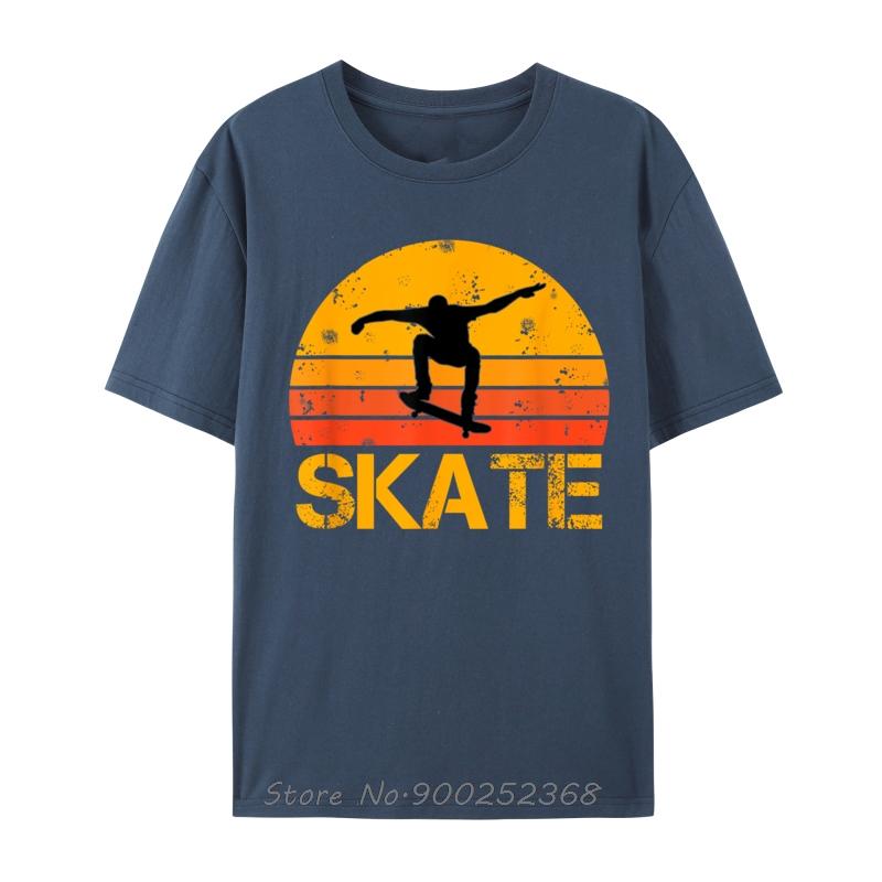 Skateboarder Retro Vintage Skateboarding 2025 New Mens TShirt Fashion Fitness Tshirt Summer Casual Tees Men Oneck T Shirt