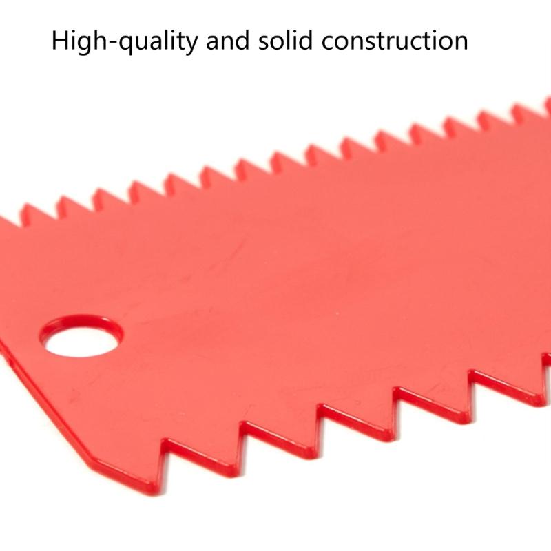 6PCS Plastic Scraper Set Glues Spreader For Smooth Application Of Clay Plaster Adhesive And Craft Materials
