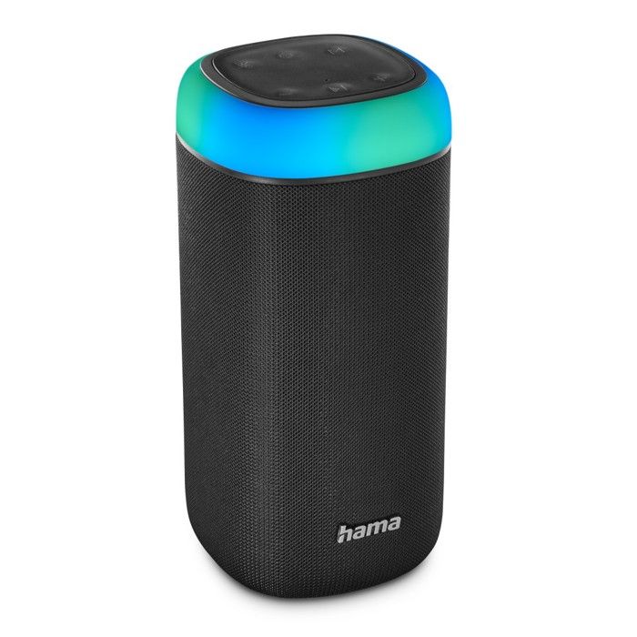 Enceinte Bluetooth® "Shine 2.0", protégée contre proj., 30 W, noire